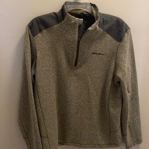 Eddie Bauer Mens Quarter Zip